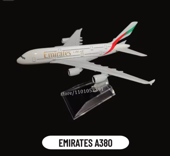 Metal Airplane Airliner Model