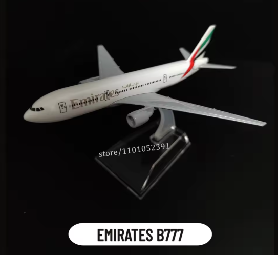 Metal Airplane Airliner Model