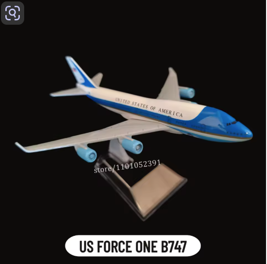 Metal Airplane Airliner Model