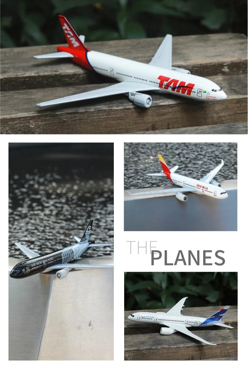 Metal Airplane Airliner Model