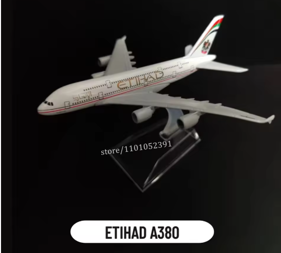 Metal Airplane Airliner Model