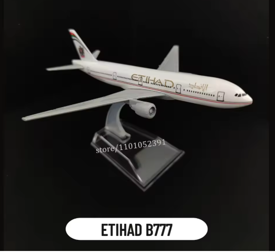 Metal Airplane Airliner Model